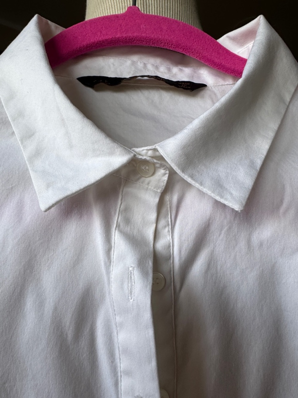 Zara Cotton Button-Down Pocket Shirt - Picture 2 of 6